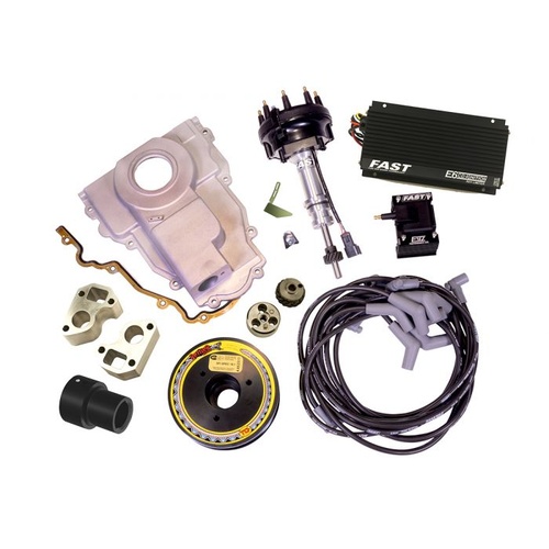 COMP Cams Front Distributor Drive Conversion Base Kit for GM LS Block