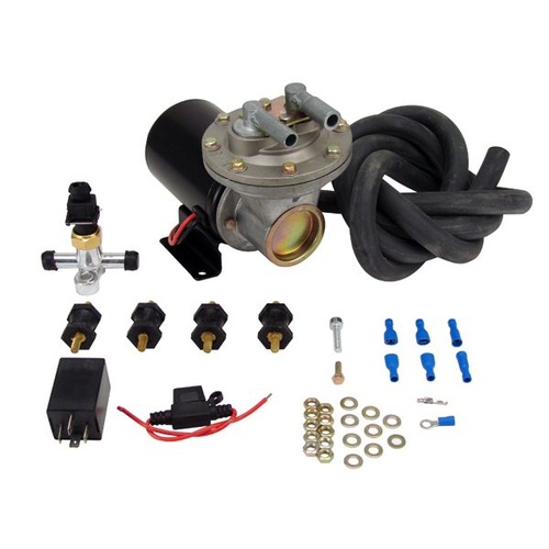 COMP Cams Vacuum Pump, Electric, 12 V DC, 25 Hg Vacuum, Kit