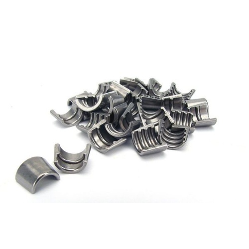 COMP Cams Valve Lock, Stamped, Hardened Steel, 7 Degree, 3/8 in. Valve Stem, 2/4 Groove, For Chrysler, Set of 16