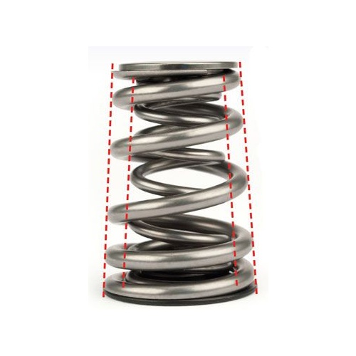 COMP Cams Valve Spring, Endurance, 1.657 in. OD, Conical, 2.000 in. Installed Height, Each