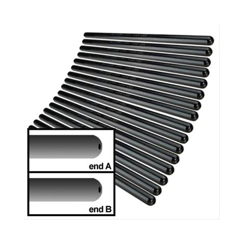 COMP Cams Pushrods, Chromoly, Heat-Treated, Cup/Ball, 11/32 in. Diameter, 9.350 in. Length, Set of 16