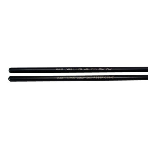 COMP Cams Pushrod, Hi-Tech, Chromoly, Heat-Treated, Oil Restricting 7.800 in. Long, .080 in. Wall, 5/16 in. Diameter, Set of 16