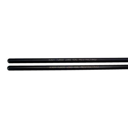 COMP Cams Pushrod, Hi-Tech, Chromoly, Heat-Treated, Oil Restricting 7.350 in. Long, .080 in. Wall, 5/16 in. Diameter, Each