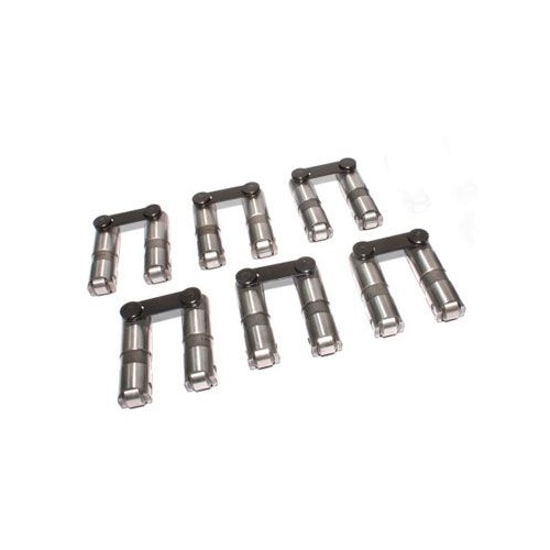COMP Cams Lifters, Hydraulic Roller, Retrofit, Horizontal Link Bars, For Cadillac 425, 472 and 500, Set of 16
