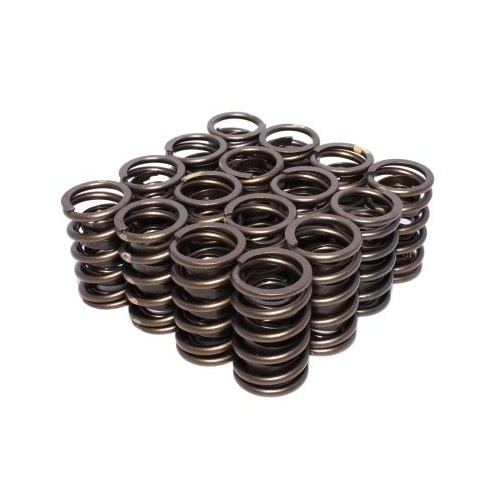 COMP Cams Valve Spring, Dual, 1.509 in. O.D, 566 lbs./in. Rate, 1.050 in. Coil Bind Height, Set of 16