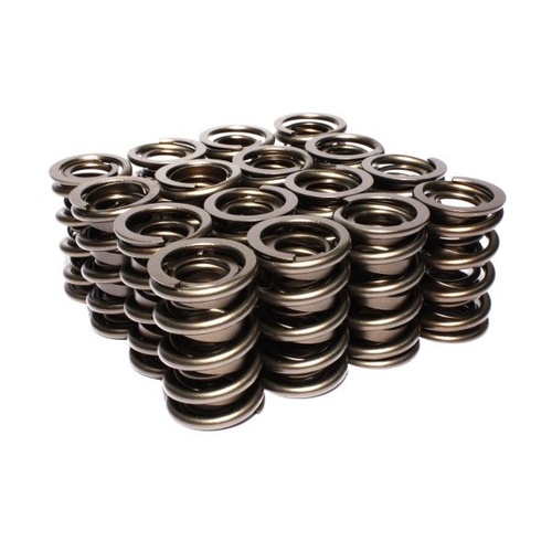 COMP Cams Valve Spring, Dual, 1.550 in. O.D, 490 lbs./in. Rate, 1.200 in. Coil Bind Height, Set of 16