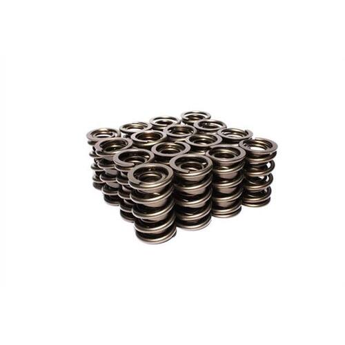 COMP Cams Valve Spring, Dual, 1.535 in. O.D, 496 lbs./in. Rate, 1.085 in. Coil Bind Height, Set of 16