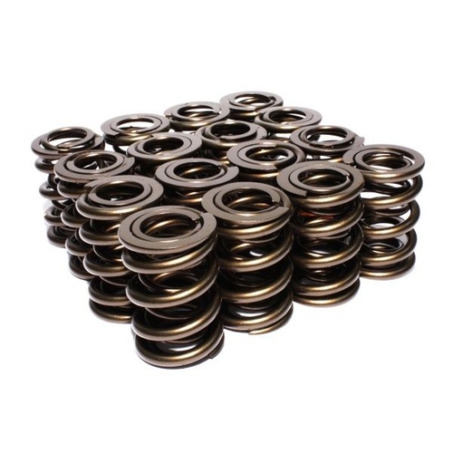 COMP Cams Valve Spring, Dual, 1.660 in. O.D, 580 lbs./in. Rate, 1.130 in. Coil Bind Height, Set of 16