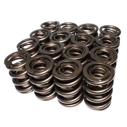 COMP Cams Valve Spring, Dual, 1.625 in. O.D, 630 lbs./in. Rate, 1.090 in. Coil Bind Height, Set of 16