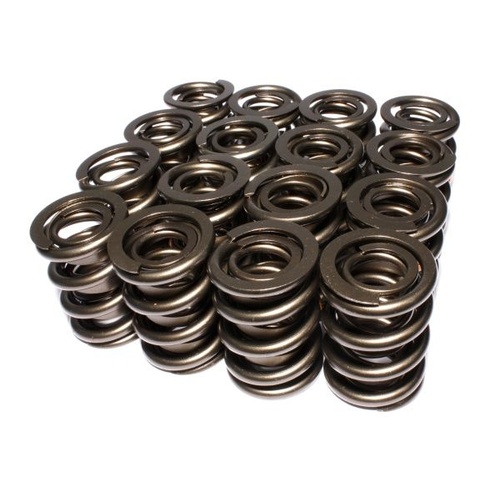 COMP Cams Valve Spring, Dual, 1.625 in. O.D, 677 lbs./in. Rate, 1.090 in. Coil Bind Height, Set of 16