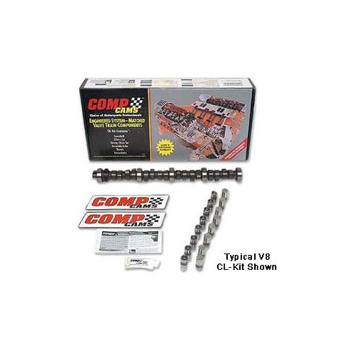 COMP Cams Cam and Lifters, Xtreme Energy, Hydraulic Flat, Advertised Duration 240/248, Lift .390/.390, For Chevrolet 262/4.3L, Kit