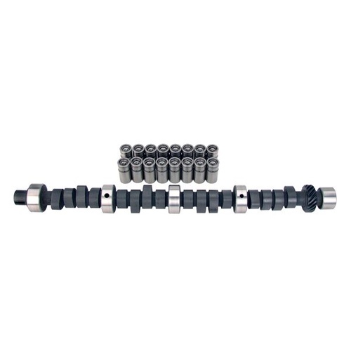 COMP Cams Cam and Lifters, Xtreme Energy, Solid Flat Cam, Advertised Duration 268/274, Lift .488/.501, For Chrysler 273-360