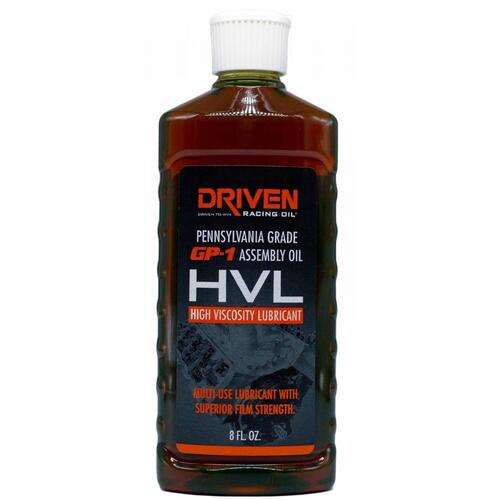 Driven Racing Oil Assembly Lubricant, Break-In, Engine Oil Additives, HVL (High-viscosity Lubricant) Assembly Oil, Synthetic, 8 oz., Each