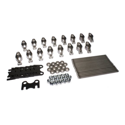 COMP Cams Magnum 1.52 Rocker, HE Pushrod, Guide Plate Kit '87+ For Chevrolet Small Block