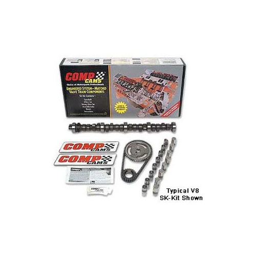 COMP Cams Cam/Lifters/Timing, Xtreme Energy, Hydraulic Flat, Advertised Duration 240/248, Lift .390/.390, For Chevrolet 262/4.3L, Kit
