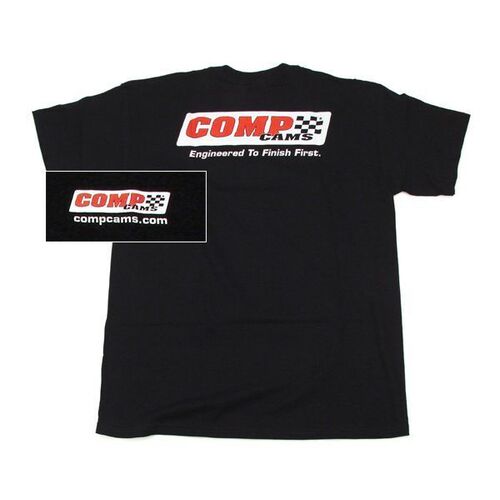 Comp Cams Logo T-Shirt, Black, Cotton, Men's