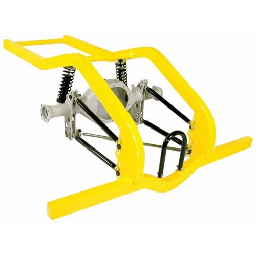 Competition Engineering Frame Kit, Suspension, Steel, 4-Link, 24in. Width, 3-Way Adj. Shock, 100lb Spring Rate, Kit