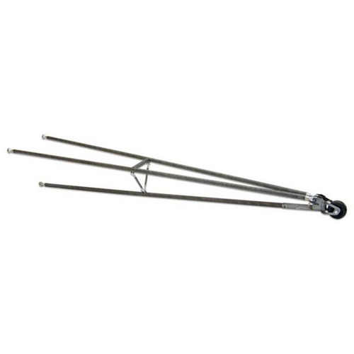 Competition Engineering Wheel-E-Bar, Universal, Natural Finish, Weld-On, 80in, Each