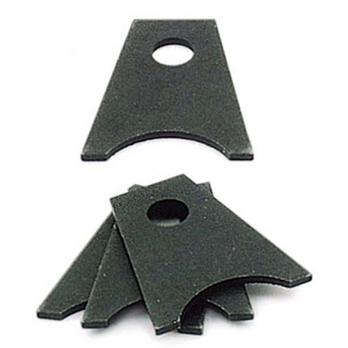 Competition Engineering Brackets, Chassis Tab, 1/8in. Flat Steel, Accepts 1 5/8in. Tube, 1//2in. hole, Natural, Set of 4