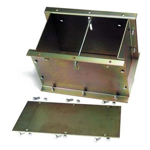 Competition Engineering Battery Box, Steel, 14.750in. Length, 10.000in. Width, 9.938in. Height, Each