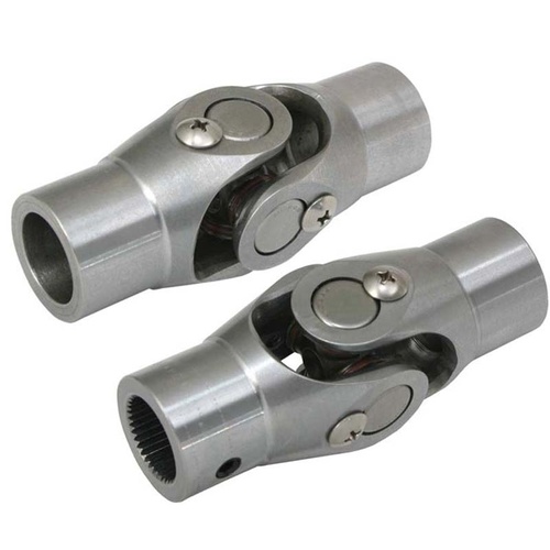Competition Engineering Steering Universal Joint Standard Chromoly Natural 3/4 in. Smooth Bore 3/4 in. Smooth Bore Each