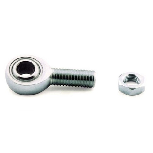 Competition Engineering Rod End, 3/4in. -16 Left Hand Male Thread, 3/4in. Bore, Low Carbon Steel, with Jam Nut, Each