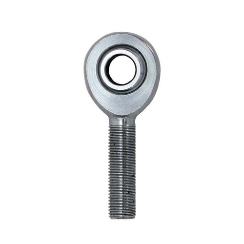 Competition Engineering Rod End, 3/8in. -24 RH Male Thread, 3/8in. Bore, Chromoly, Heat Treated, with Jam Nut, Each