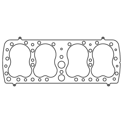 Cometic Gasket, Ford 239 Flathead V8 .060" MLS Cylinder Head Gasket, 3.375" Bore, 24 Stud, 59A