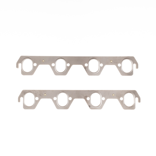 Cometic Manifold Gasket, Exhaust, MLS, .030 in. Thick, 1.762x1.262, Oval, For FORD, Set