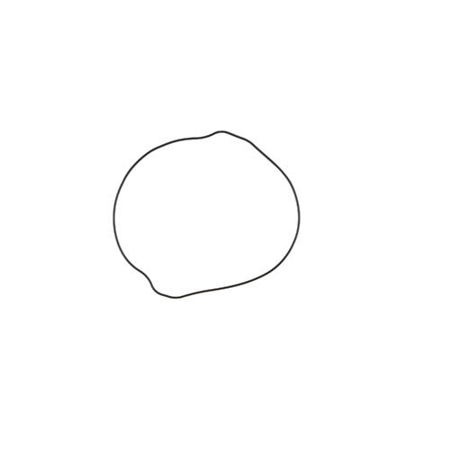 Cometic Gasket, Honda 1987-2007 CR125R O-Ring Clutch Cover Gasket