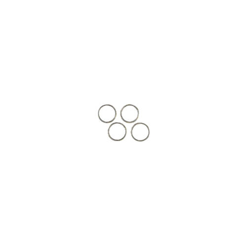 Cometic Gasket, 46.4mm x 38.6mm x 4.77mm Spiral Wound Stainless and Graphite Exhaust Gasket Set, 4