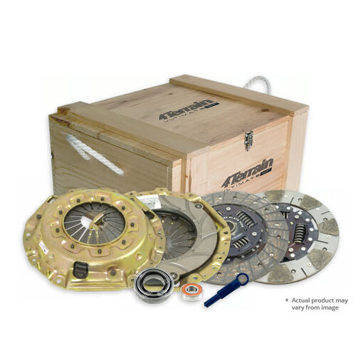 4Terrain Ultimate Clutch Kit, 4x4 Ultimate Offroad Performance, 275 mm x 10T x 28.0 mm, For Toyota Dyna 4.0 Ltr, 1W WU70, 9/88-12/91 1988-1991, Kit