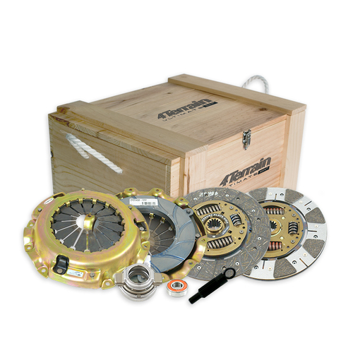 4Terrain Ultimate Clutch Kit, 4x4 Ultimate Offroad Performance, 240 mm x 14T x 29.0 mm, For Mitsubishi Challenger 3.0 Ltr, V6 6G72, 136kw PA, 3/98-7/0