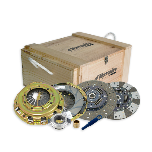 4Terrain Ultimate Clutch Kit, 4x4 Ultimate Offroad Performance, 250 mm x 24T x 25.5 mm, For Nissan Navara 3.0 Ltr TDI, ZD30, 110kw D22, 5 Speed, 12/01