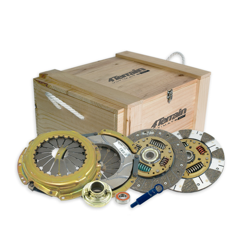 4Terrain Ultimate Clutch Kit, 4x4 Ultimate Offroad Performance, 225 mm x 23T x 26.3 mm, For Mitsubishi Delica 2.5 Ltr TDI, 4D56-T P25V, 4/86-8/99 1986