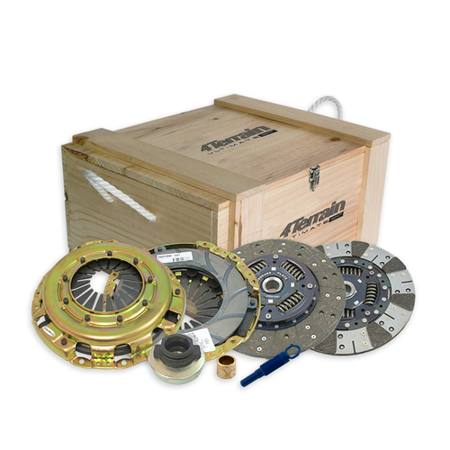 4Terrain Ultimate Clutch Kit, 4x4 Ultimate Offroad Performance, 250 mm x 24T x 25.5 mm, For Nissan Navara 2.5 Ltr TDI, YD25DDT, 115kw D40, 6 Speed, 12