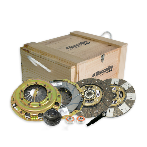 4Terrain Ultimate Clutch Kit, 4x4 Ultimate Offroad Performance, 250 mm x 23T x 26.1 mm, For Mitsubishi Triton 2.5 Ltr TDI, 4D56, 100kw ML, 5 Speed, 2/