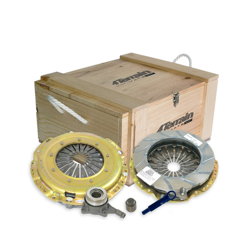 4Terrain Ultimate Clutch Kit, 4x4 Ultimate Offroad Performance, 275 mm x 23T x 26.1 mm, For Ford Ranger 2.2 Ltr I/C TDI, P4AT, 110kw PX, 6 Speed, 9/11