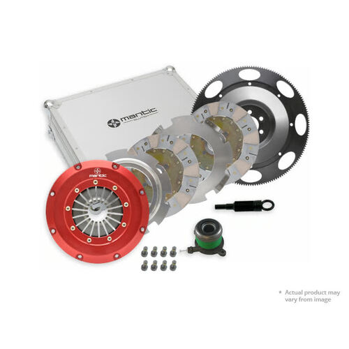 Mantic Clutch System, High Performance Multi-Plate, 225 mm x 24T x 25.5 mm, For Nissan 350Z 3.5 Ltr, VQ35HR, 230kw 350Z, 4/07-4/09 2007-2009, Kit