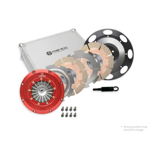 Mantic Clutch System, High Performance Multi-Plate, 225 mm x 26T x 29.0 mm, For Chevrolet Camaro 7.4 Ltr, LSX Eng Conversion 6 Speed, 1/98-12/02, Suit