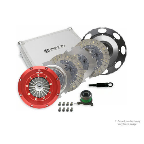 Mantic Clutch System, High Performance Multi-Plate, 225 mm x 24T x 25.5 mm, For Nissan 350Z 3.5 Ltr, VQ35HR, 230kw 350Z, 4/07-4/09 2007-2009, Kit