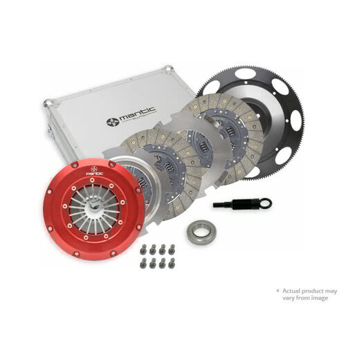 Mantic Clutch System, High Performance Multi-Plate, 225 mm x 24T x 25.5 mm, For Nissan 300ZX 3.0 Ltr Twin Turbo, VG30DETT, 208kw Z32, 7/89-4/00 1989-2