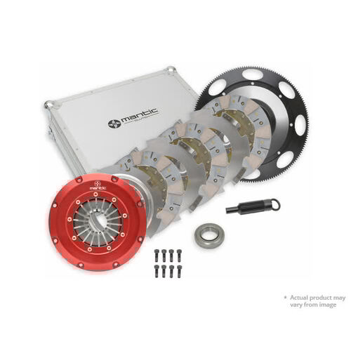 Mantic Clutch System, High Performance Multi-Plate, 225 mm x 26T x 29.0 mm, For Chevrolet Corvette 6.2 Ltr, LT1, 339kw C7, 6 Speed, 1/14- 2014, Kit