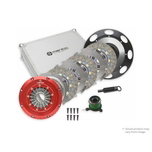 Mantic Clutch System, High Performance Multi-Plate, 225 mm x 26T x 29.0 mm, For Chevrolet Corvette 6.0 Ltr, LS2 C6, 6 Speed, 1/05-12/07 2005-2007, Kit
