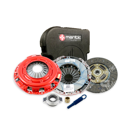 Mantic Clutch Kit, Stage 1, Performance, 250 mm x 24T x 25.5 mm, For Nissan Cefiro 2.0 Ltr Turbo, RB20DET 9/88-7/94, New Zealand Only (Upgraded Clutch