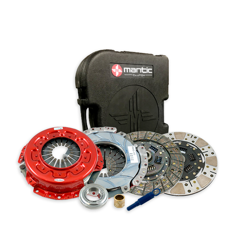 Mantic Clutch Kit, Stage 2, Performance, 240 mm x 24T x 25.5 mm, For Nissan 200SX 2.0 Ltr 16V Turbo, SR20DET S14, 5 Speed, 1/94-12/00, 280mm bolt PCD
