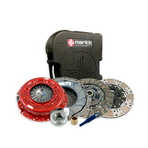 Mantic Clutch Kit, Stage 2, Performance, 240 mm x 24T x 25.5 mm, For Holden Commodore 3.0 Ltr, RB30E VL, 3/86-8/88 1986-1988, Kit