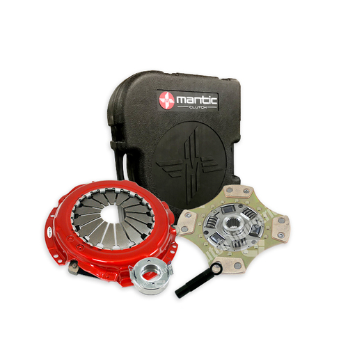 Mantic Clutch Kit, Stage 3, Performance, 225 mm x 20T x 26.9 mm, For Holden Apollo 2.0 Ltr, 3S JK, 8/89-7/91 1989-1991, Kit