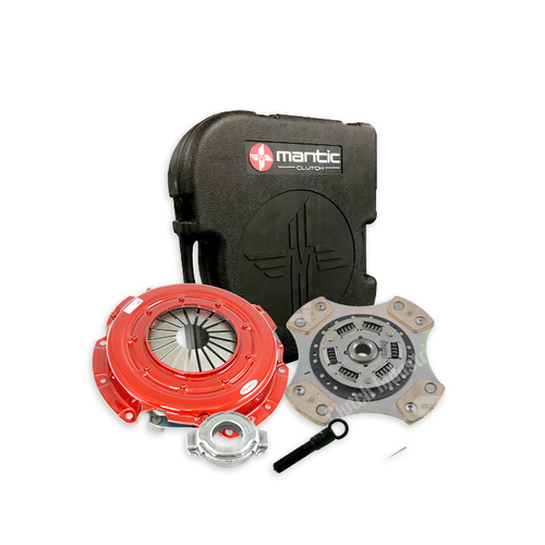 Mantic Clutch Kit, Stage 4, Performance, 215 mm x 18T x 20.5 mm, For Nissan Avenir 1.8 Ltr, SR18DE, 93kw W10, 1/93-7/98, New Zealand Model 1993-1998,