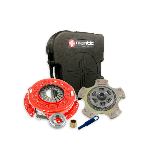 Mantic Clutch Kit, Stage 4, Performance, 240 mm x 24T x 25.5 mm, For Nissan 200SX 2.0 Ltr 16V Turbo, SR20DET S14, 5 Speed, 1/94-12/00, 280mm bolt PCD